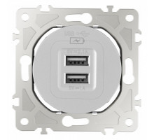 Розетка USB, без рамки Arte Milano am-202 202.46-1.silver