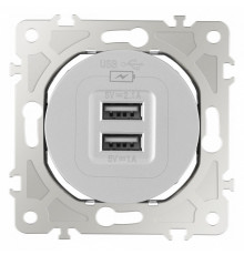 Розетка USB, без рамки Arte Milano am-202 202.46-1.silver