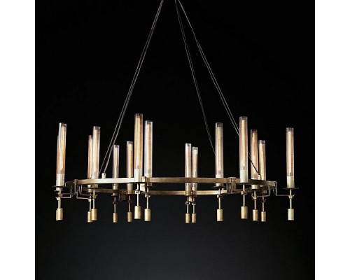 Подвесная люстра Imperiumloft Rh Fontanelle Round Chandelier 16 40.1552