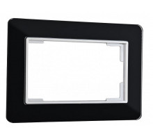 Рамка для двойной розетки Arte Milano am-503.14 503.14-double.black