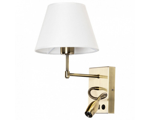 Бра с подсветкой Arte Lamp Elba A2581AP-2AB