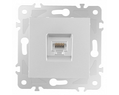 Розетка Ethernet RJ-45 без рамки Arte Milano am-203 203.45-1.silver