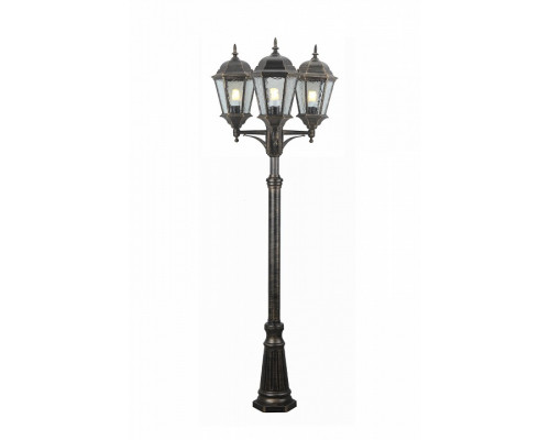 Фонарный столб Arte Lamp Genova A1207PA-3BN