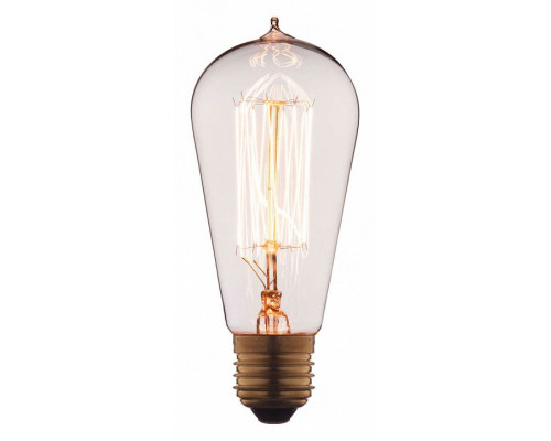 Лампа накаливания Loft it Edison Bulb E27 60Вт 2700K 6460-SC