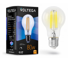 Лампа светодиодная Voltega General purpose bulb E27 8Вт 2800K 5489