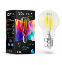 Лампа светодиодная Voltega General purpose bulb E27 7W High CRI E27 7Вт 4000K 7155