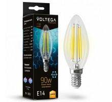 Лампа светодиодная Voltega Candle 9W Graphene E14 6Вт 3000K 7219