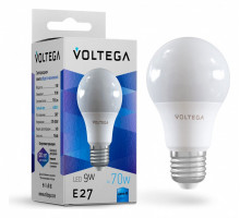 Лампа светодиодная Voltega General purpose bulb 9W E27 9Вт 4000K 8443