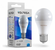 Лампа светодиодная Voltega General purpose bulb 11W E27 11Вт 4000K 5738