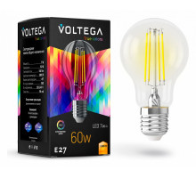 Лампа светодиодная Voltega General purpose bulb E27 7W High CRI E27 7Вт 2800K 7154