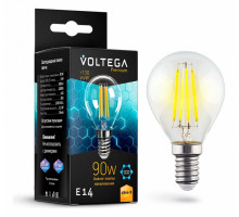 Лампа светодиодная Voltega Globe E14 9W Graphene E14 7Вт 2800K 7136