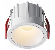 Встраиваемый светильник Maytoni Alfa LED DL043-01-10W2.7K-RD-W