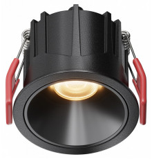 Встраиваемый светильник Maytoni Alfa LED DL043-01-10W2.7K-RD-B