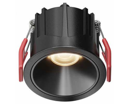 Встраиваемый светильник Maytoni Alfa LED DL043-01-10W3K-RD-B-1