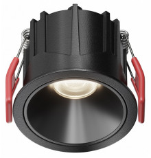 Встраиваемый светильник Maytoni Alfa LED DL043-01-10W4K-RD-B-1