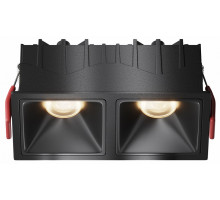 Встраиваемый светильник Maytoni Alfa LED DL043-02-10W3K-SQ-B-1