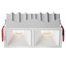 Встраиваемый светильник Maytoni Alfa LED DL043-02-10W4K-SQ-W-1