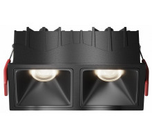 Встраиваемый светильник Maytoni Alfa LED DL043-02-10W4K-SQ-B-1