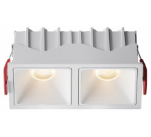 Встраиваемый светильник Maytoni Alfa LED DL043-02-10W3K-SQ-W-1